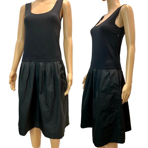DKNY Black Tank Dress Chic Minimalist Layering | Small - Picture 1 of 9